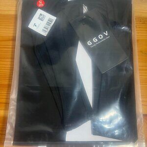 GGOV Womens Sleeveless Crop Tank Top Sexy Pleated Bustier Sweetheart Neckline To